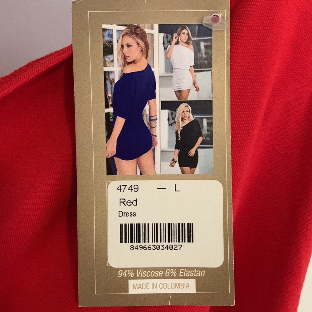 Off Shoulder Mini Dress - Picture 6 of 10